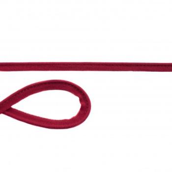 Baumwoll Jersey Paspelband Breite 10 mm Bordeaux